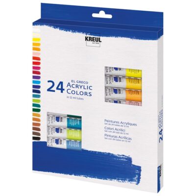 Súprava akrylových farieb Kreul EL GRECO 24 x 12 ml