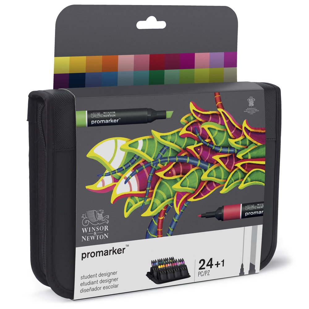 Promarker peračník 24 kusov - Student designer – Obrázok 4