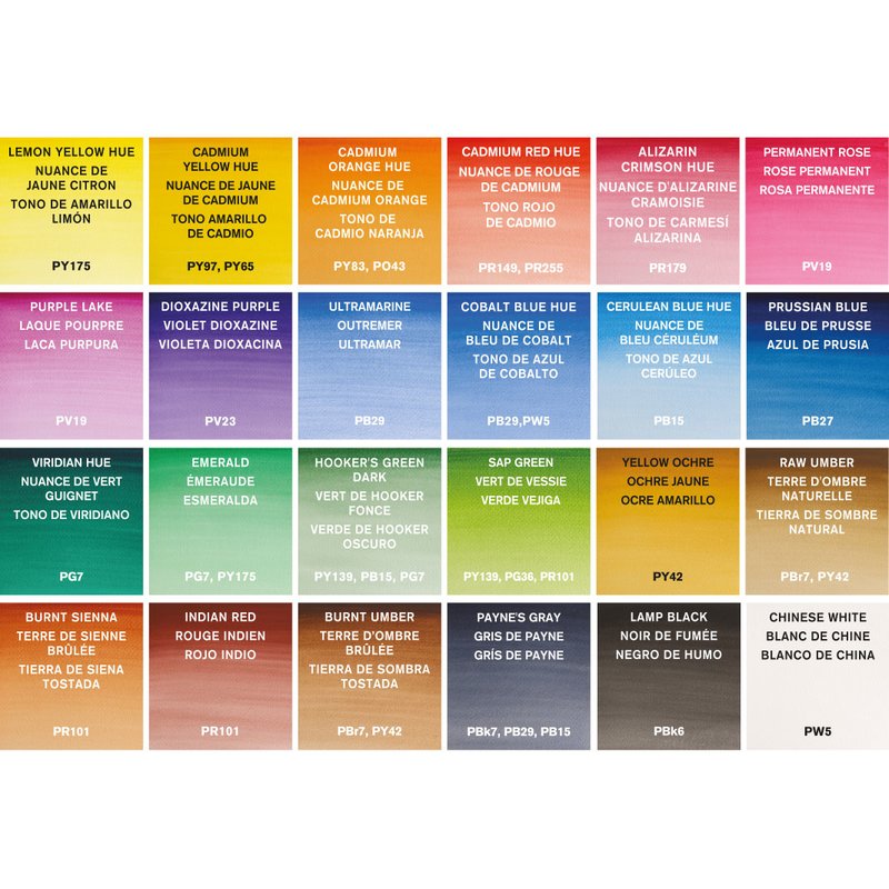 Akvarelová súprava Cotman Winsor & Newton 24 ks – Obrázok 5