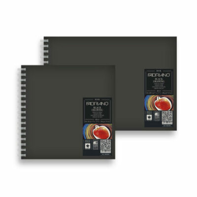 Fabriano Black Drawing Book 190 g/m²