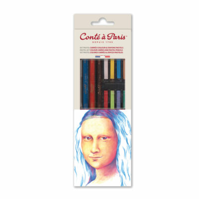 Sada suchý pastel Conté à Paris 12+3