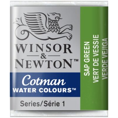 Akvarelové farby Cotman Winsor & Newton - polpanvičky