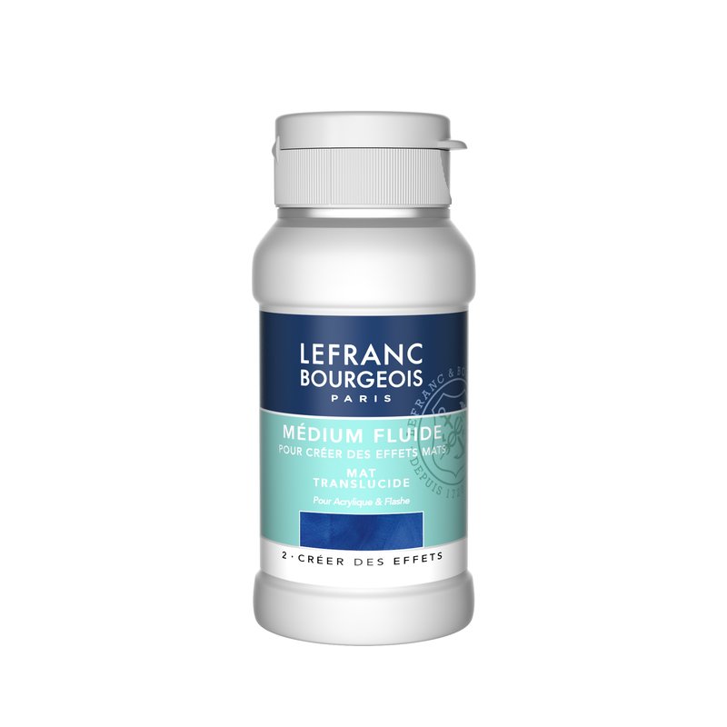 Akrylové tekuté médium Lefranc & Bourgeois 120 ml - matné – Obrázok 2