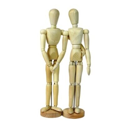 Drevená Figurína 30 cm