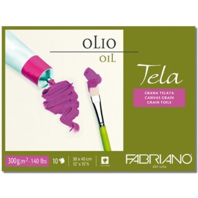 Blok na olejové farby Tela 300 g/m²