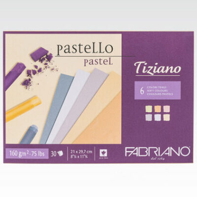 Blok na pastel Tiziano 160 g/m² - Svetlé farby