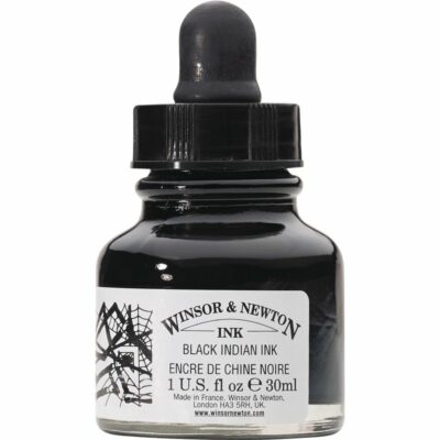 Indický tuš čierny Winsor & Newton 30 ml, 250 ml, 500 ml