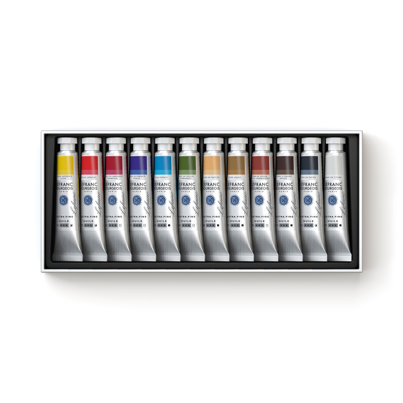 Profesionálna súprava olejových farieb Extra Fine 12 x 20 ml – Obrázok 2