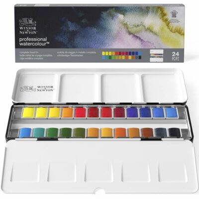 Akvarelová súprava professional Winsor & Newton 24 ks