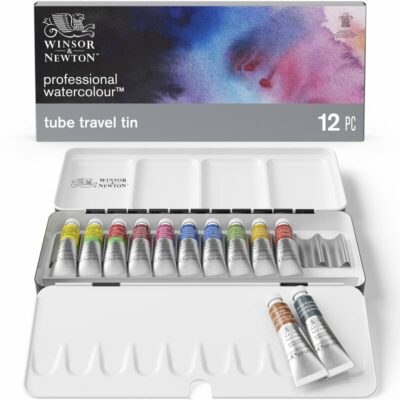 Akvarelová súprava professional Winsor & Newton 12 túb