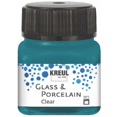 Farba na sklo a porcelán KREUL 20 ml - Transparentná