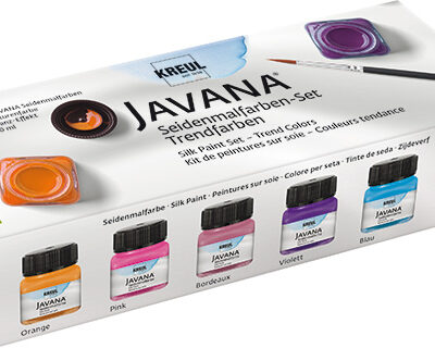 Súprava na hodváb JAVANA KREUL 6 x 20 ml - trendová