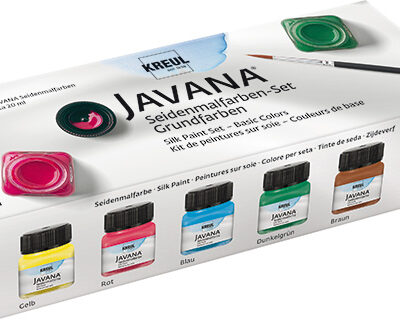 Súprava na hodváb JAVANA KREUL 6 x 20 ml - základná