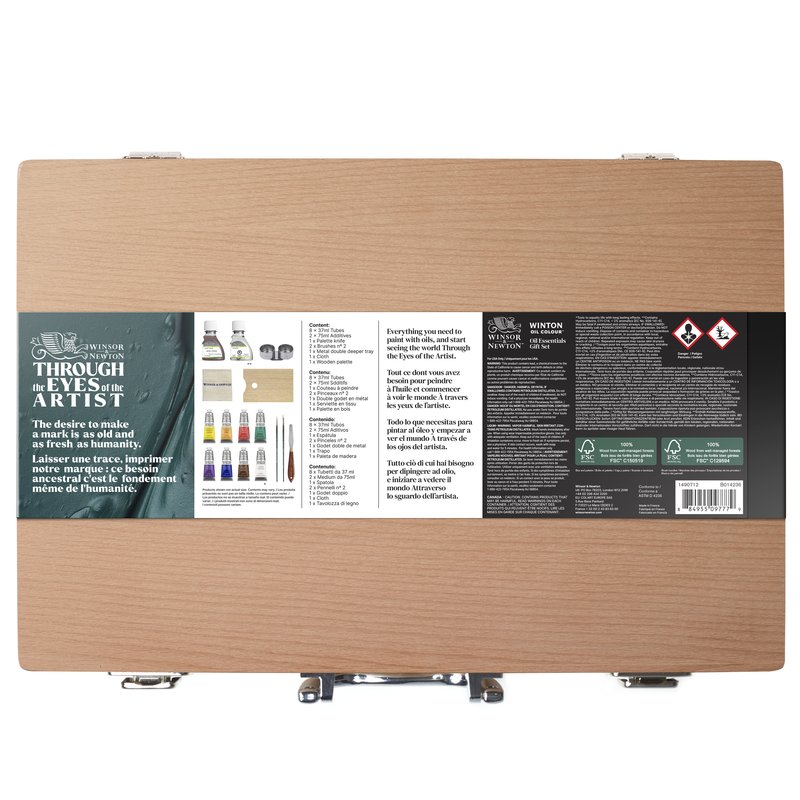 Kompletná súprava olejových farieb Winton Winsor & Newton (kufrík) – Obrázok 3