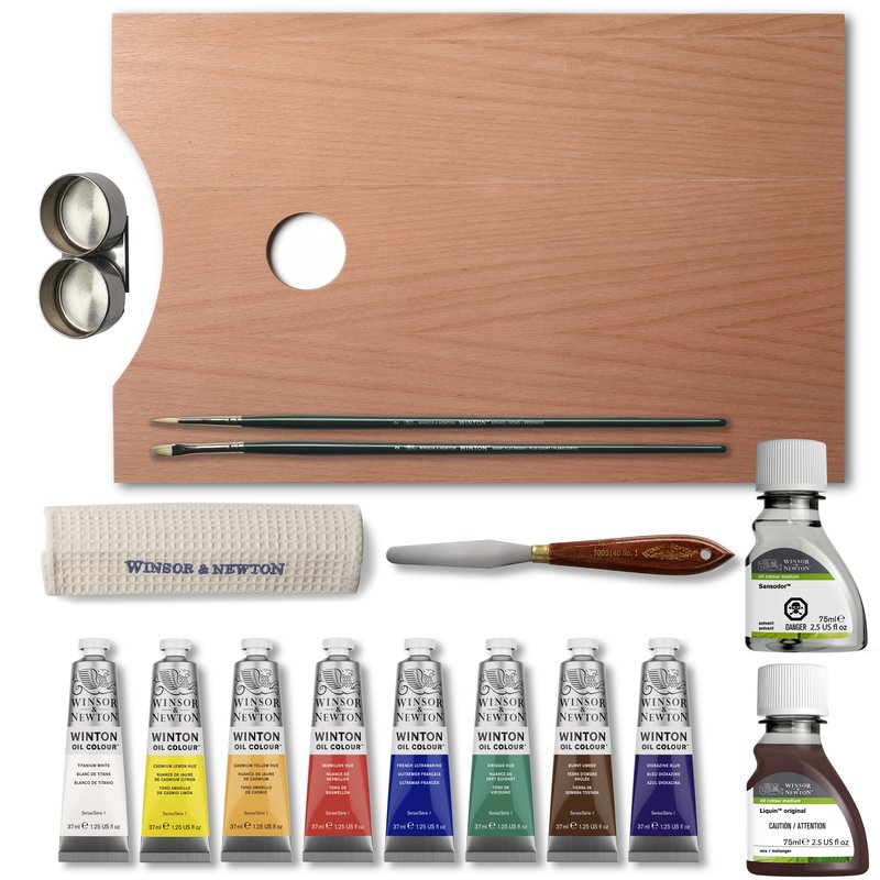 Kompletná súprava olejových farieb Winton Winsor & Newton (kufrík) – Obrázok 4