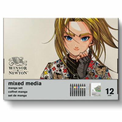 Kreatívna sada WINSOR & NEWTON Mixed Media MANGA, 12ks