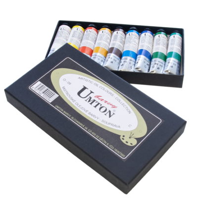 Súprava olejových farieb Umton 9 x 20 ml set C