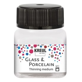 Médium na riedenie farieb sklo a porcelán KREUL 20 ml