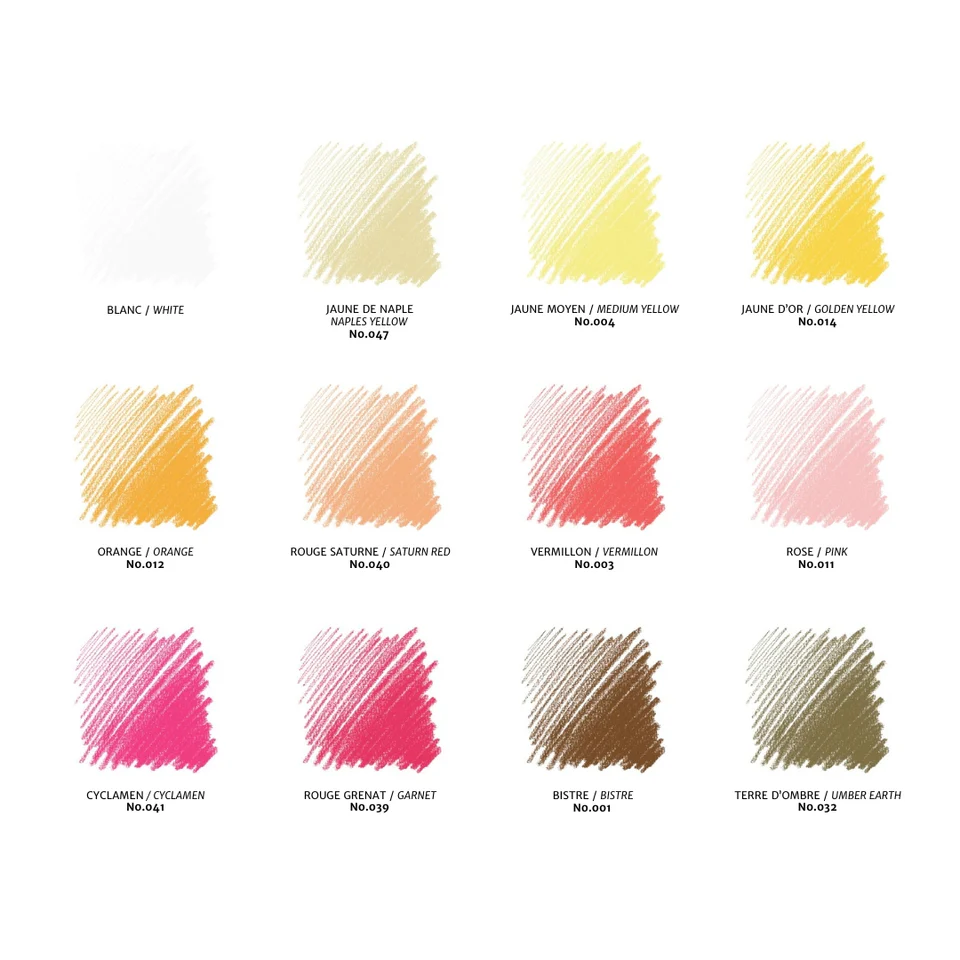 Suchý pastel Conté à Paris 24 ks – Assorted – Obrázok 3