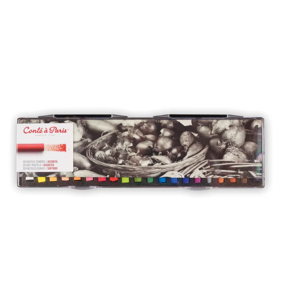 Suchý pastel Conté à Paris 24 ks – Assorted