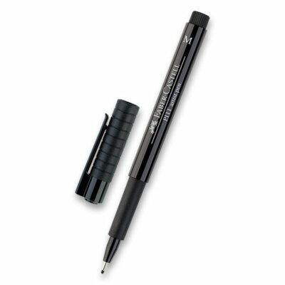 PITT Artist Pen (XS, S, F, M) - Čierny