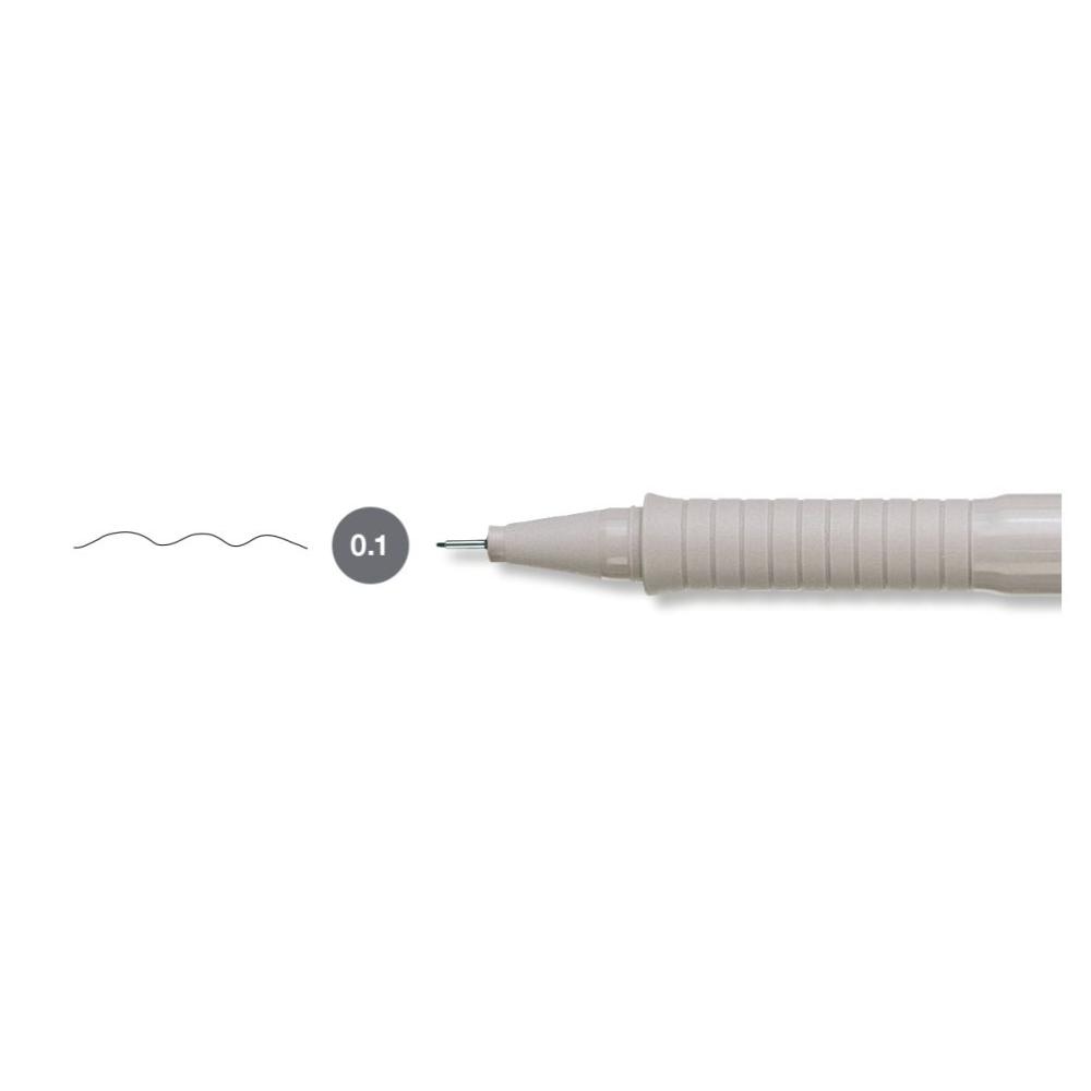 Ecco pigment 0,1 mm čierna – Obrázok 2