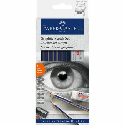 Set grafitových ceruziek Goldfaber Faber-Castell