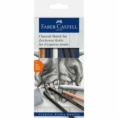 Set uhlíkov na skicovanie Faber-Castell