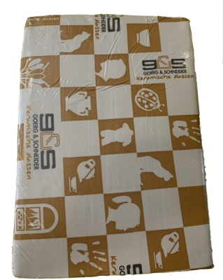 Hlina KV 10 kg biela