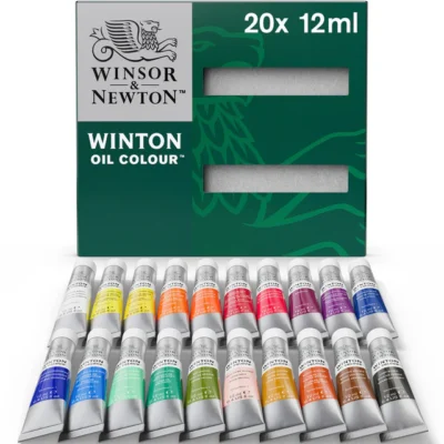 Súprava olejových farieb Winton W&N - 20 × 12 ml