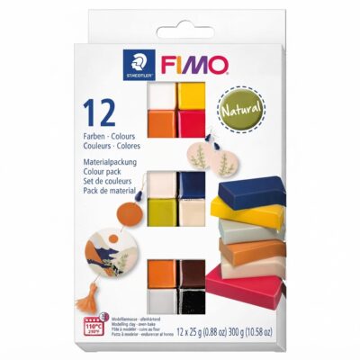 Sada FIMO soft 12 x 25 g – Natural