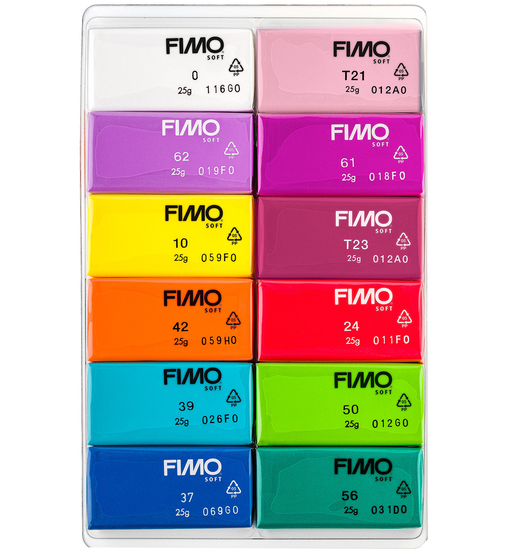 Sada FIMO soft 12 x 25 g - Brilliant – Obrázok 2