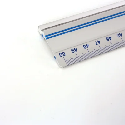 Hliníkové pravítko na rezanie LENIAR - 50 cm